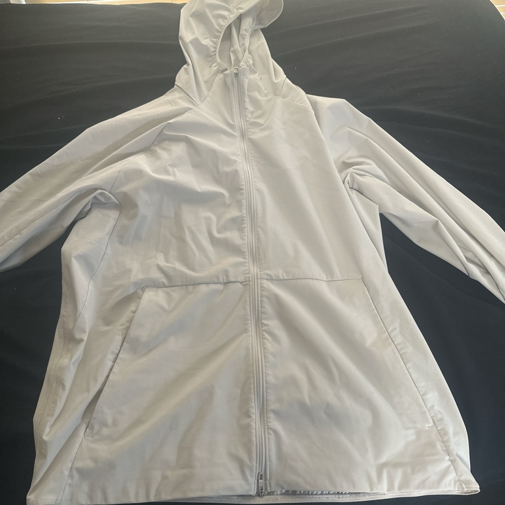 Mens grey lulu lemon zipup